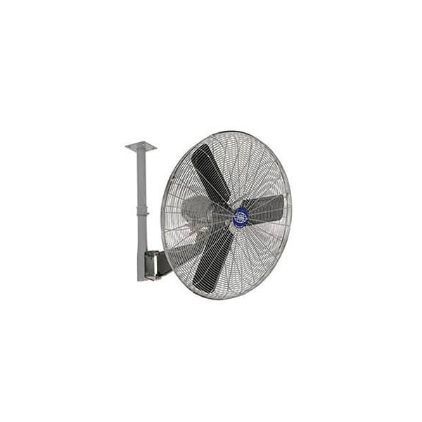 Global Industrial Deluxe Fan, Ceiling Mount, 30 in Blade Dia, 120V 795974 - main